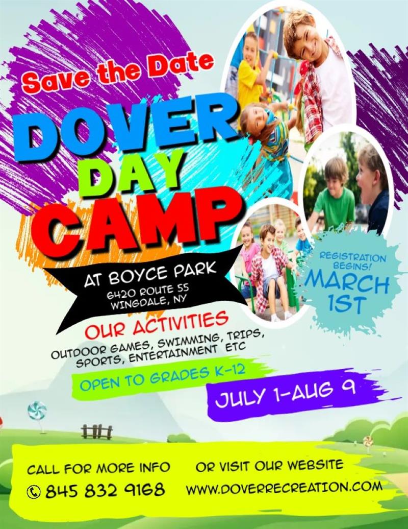 Day Camp Save the Date